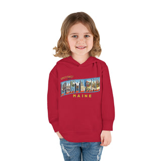 Portland Maine Postcard Unisex Toddler Hoodie