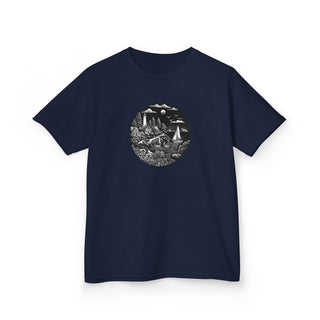 Maine Woodcut- Kids