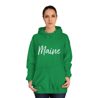 Maine Script Hoodie