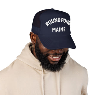Round Pond Embroidered Foam Trucker Hat