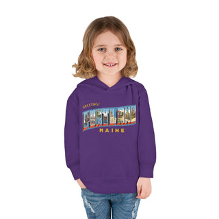 Portland Maine Postcard Unisex Toddler Hoodie