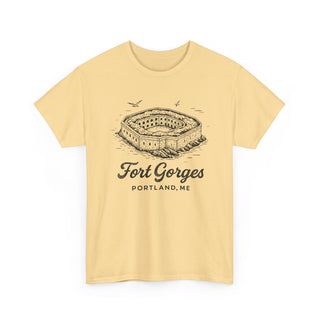Fort Gorges, Portland Maine Unisex Tee