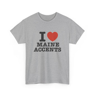 I Heart Maine Accents Tee