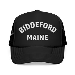 Biddeford Embroidered Foam Trucker Hat
