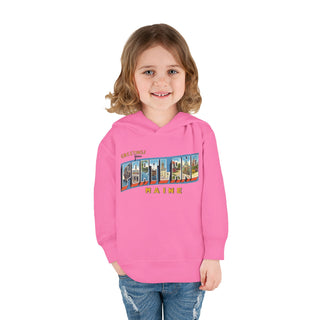 Portland Maine Postcard Unisex Toddler Hoodie