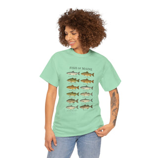 Fish of Maine Unisex Tee