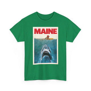Maine Great White Shark Adult Tee