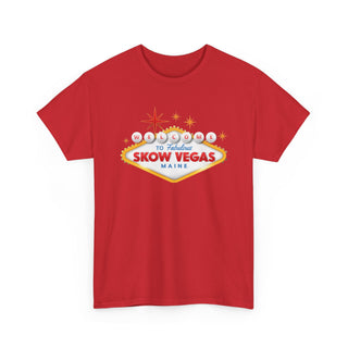 Welcome to Skow Vegas Sign Tee