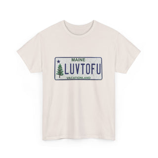 LUVTOFU License Plate