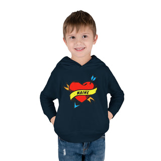 Maine Heart – Toddler Hoodie