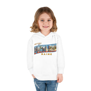 Portland Maine Postcard Unisex Toddler Hoodie