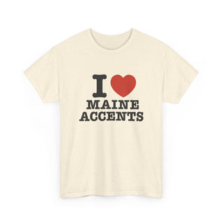 I Heart Maine Accents Tee