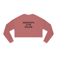 Damariscotta Women's Crop Sweatshirt