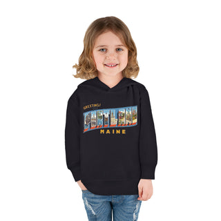 Portland Maine Postcard Unisex Toddler Hoodie