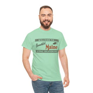 Maine Nostalgic Tee