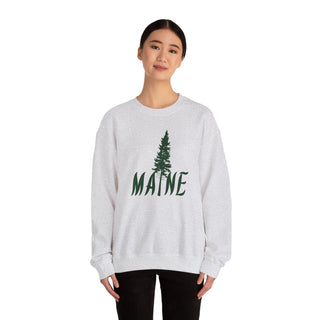 Maine Pine Tree Sweatshirt