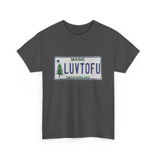 LUVTOFU License Plate