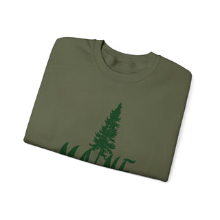 Maine Pine Tree Sweatshirt