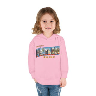 Portland Maine Postcard Unisex Toddler Hoodie