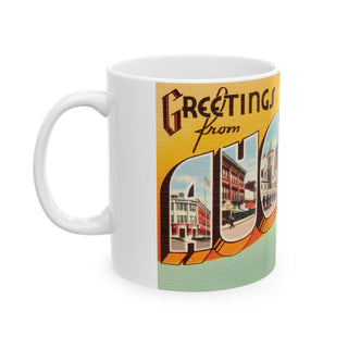 Augusta Vintage Postcard Mug